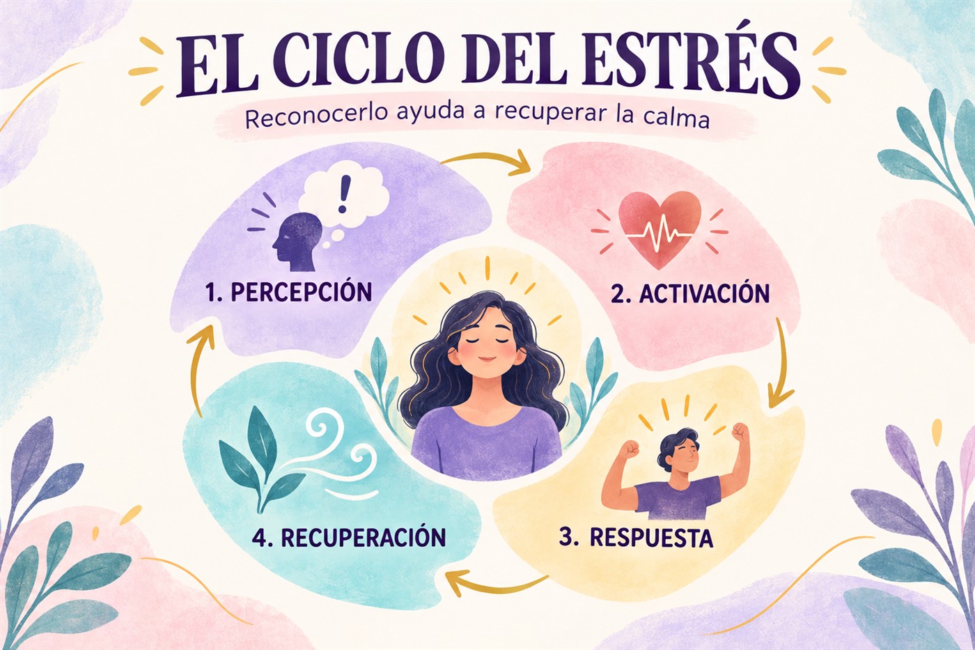 El ciclo del estrés: reconocerlo para recuperar la calma